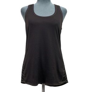 Athleta Womens S Striped Stretch Racerback Tank